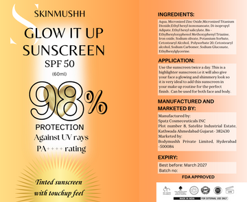 Glow it Up SPF-50 Sunscreen
