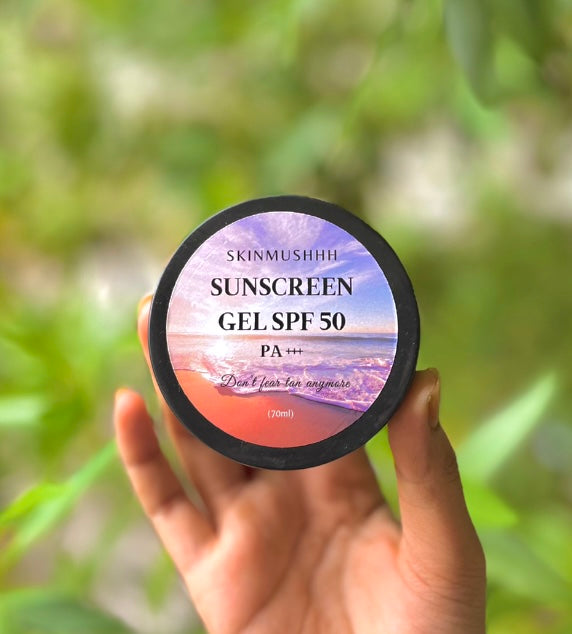 SPF 50- Gel based Sunscreen